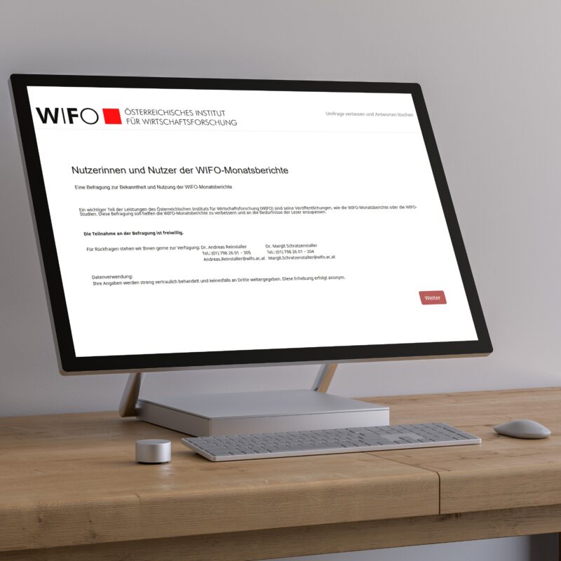 Awareness and Use of WIFO-Monatsberichte