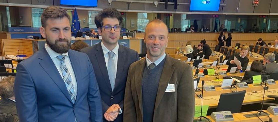 Andrey Novakov (Mitglied des Europäischen Parlaments und des Haushaltsausschusses – BUDG), Atanas Pekanov und Marcus Scheiblecker © WIFO